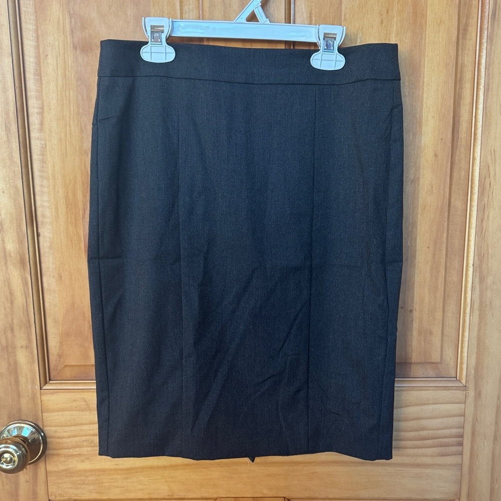 Ann Taylor Elegant Black Pencil Skirt